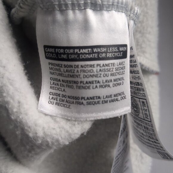 Levis Logo Spell Out Gray Hoodie Mens XL Pullover Hooded Sweatshirt Standard - Picture 12 of 16